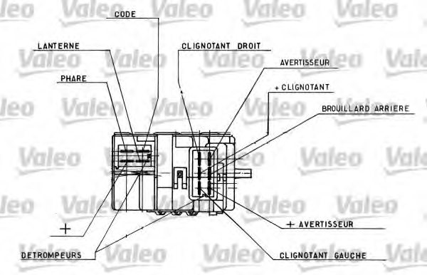 RENAULT 7700777227 Steering Column Switch